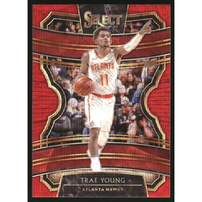 2019-20 Select Prizms Red Wave #33 Trae Young