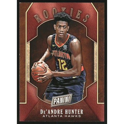 2019 Panini Black Friday Rookies #RC4 De'Andre Hunter