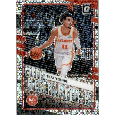 2020-21 Donruss Optic Elite Dominators Fast Break #10 Trae Young
