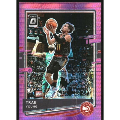 2020-21 Donruss Optic Hyper Pink #2 Trae Young