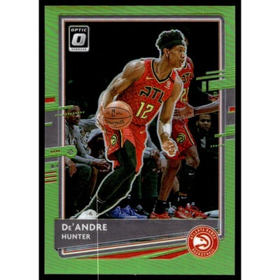 2020-21 Donruss Optic Lime Green #84 De'Andre Hunter