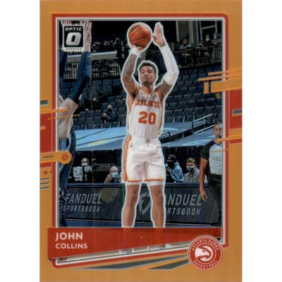 2020-21 Donruss Optic Orange #139 John Collins