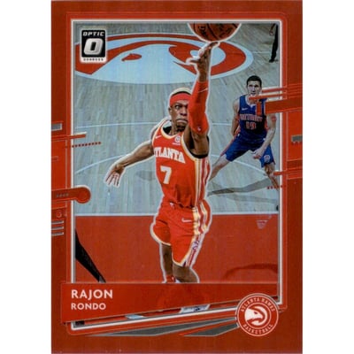 2020-21 Donruss Optic Red #107 Rajon Rondo