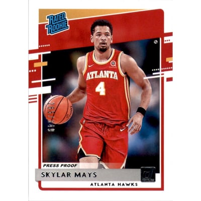 2020-21 Donruss Press Proof Silver #248 Skylar Mays RR