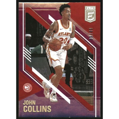 2020-21 Elite Purple #62 John Collins
