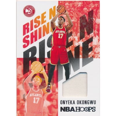 2020-21 Hoops Rise N Shine Memorabilia #30 Onyeka Okongwu