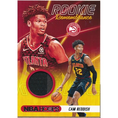 2020-21 Hoops Rookie Remembrance Jerseys #7 Cam Reddish