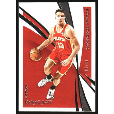 2020-21 Immaculate Collection #33 Bogdan Bogdanovic