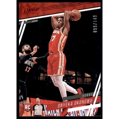 2020-21 Panini Chronicles Red #54 Onyeka Okongwu/Prestige