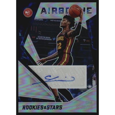 2020-21 Panini Chronicles Rookies and Stars Airborne Signatures Silver #33 Cam Reddish