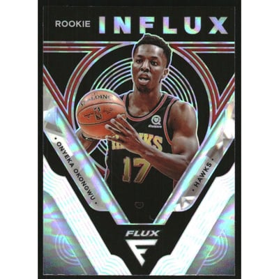 2020-21 Panini Flux Rookie Influx Silver #27 Onyeka Okongwu