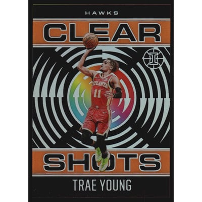 2020-21 Panini Illusions Clear Shots Orange #12 Klay Thompson