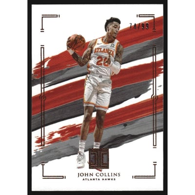 2020-21 Panini Impeccable #42 John Collins
