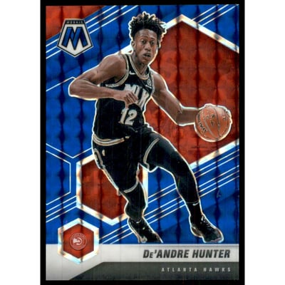 2020-21 Panini Mosaic Mosaic Blue #50 De'Andre Hunter