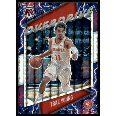 2020-21 Panini Mosaic Overdrive #10 Trae Young