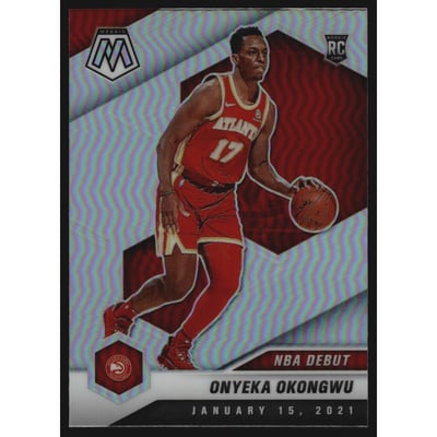 2020-21 Panini Mosaic Silver #274 Onyeka Okongwu