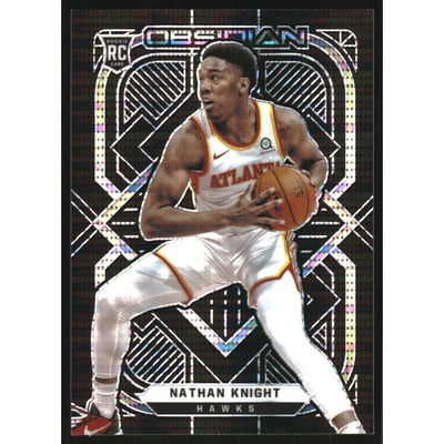 2020-21 Panini Obsidian Electric Etch Asia #180 Nathan Knight