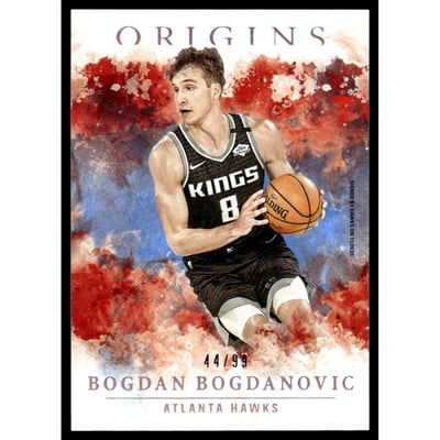 2020-21 Panini Origins Blue #64 Bogdan Bogdanovic