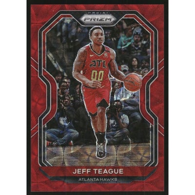 2020-21 Panini Prizm Prizms Choice Red #42 Jeff Teague