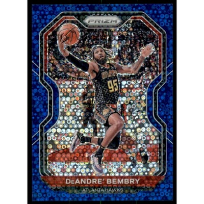 2020-21 Panini Prizm Prizms Fast Break Blue #11 DeAndre' Bembry