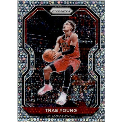 2020-21 Panini Prizm Prizms Fast Break #64 Trae Young