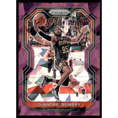 2020-21 Panini Prizm Prizms Purple Ice #11 DeAndre' Bembry