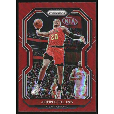 2020-21 Panini Prizm Prizms Red #28 John Collins