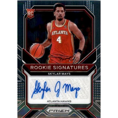 2020-21 Panini Prizm Rookie Signatures #47 Skylar Mays