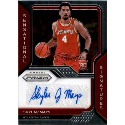 2020-21 Panini Prizm Sensational Signatures #66 Skylar Mays