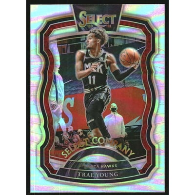 2020-21 Select Company Prizms Silver #5 Trae Young