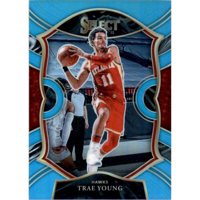 2020-21 Select Prizms Light Blue #2 Trae Young