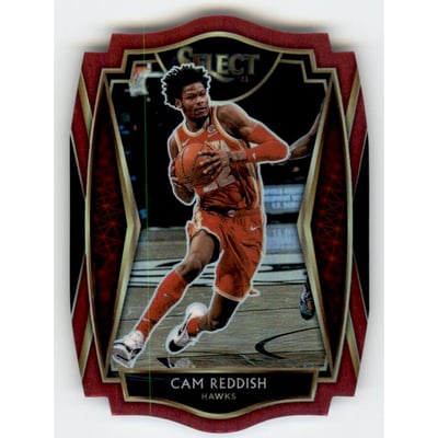 2020-21 Select Prizms Maroon Die Cut #143 Cam Reddish