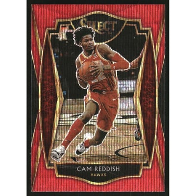 2020-21 Select Prizms Red Wave #143 Cam Reddish