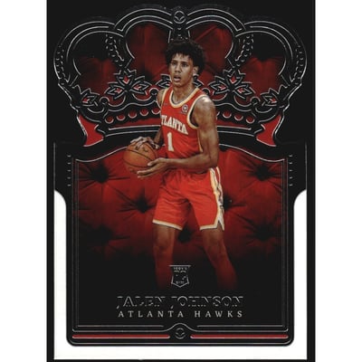 2021-22 Crown Royale #53 Jalen Johnson RC