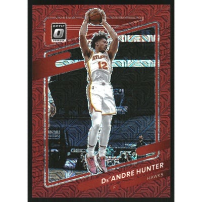 2021-22 Donruss Optic Choice Red #13 De'Andre Hunter