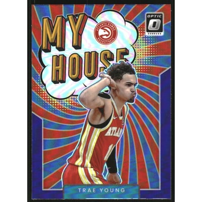 2021-22 Donruss Optic My House Purple #14 Trae Young