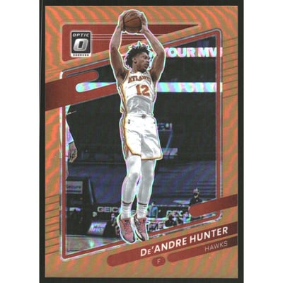 2021-22 Donruss Optic Orange #13 De'Andre Hunter