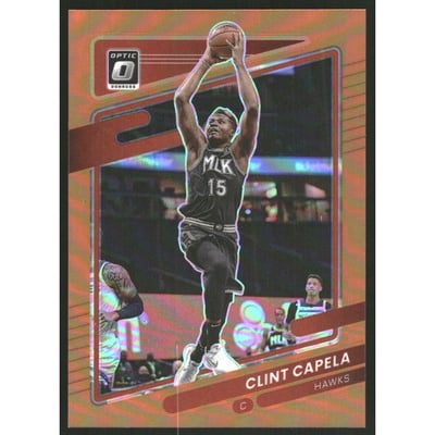 2021-22 Donruss Optic Orange #62 Clint Capela