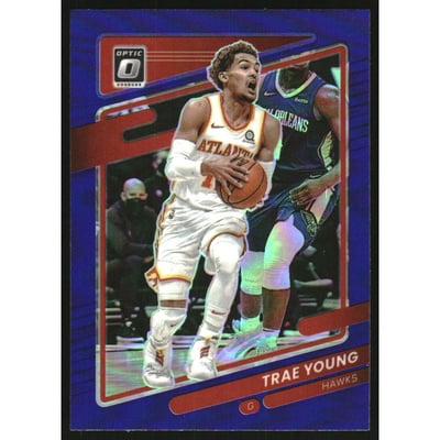 2021-22 Donruss Optic Purple #51 Trae Young