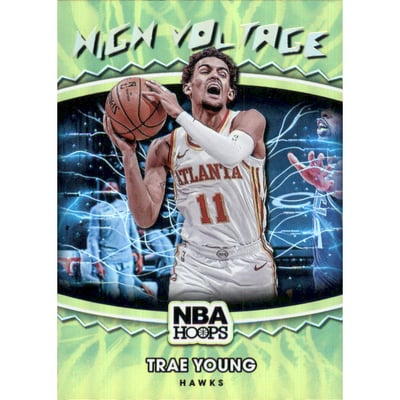2021-22 Hoops High Voltage #10 Trae Young