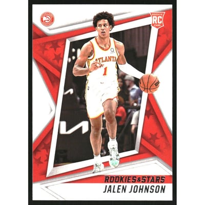 2021-22 Panini Chronicles #116 Jalen Johnson RC/Rookies and Stars