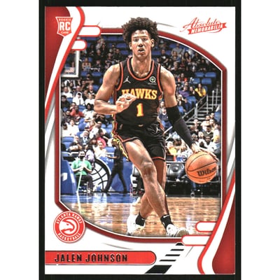 2021-22 Panini Chronicles #207 Jalen Johnson/Absolute