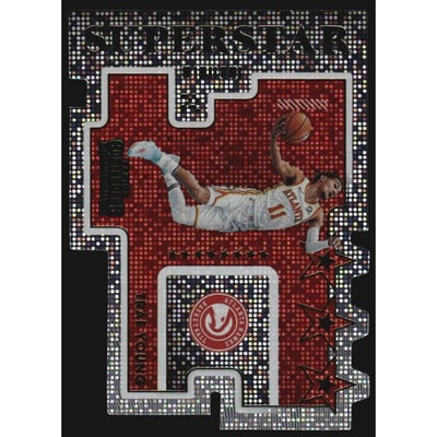 2021-22 Panini Contenders Superstar Die-Cuts #7 Trae Young
