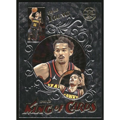 2021-22 Panini Illusions King of Cards #10 Trae Young
