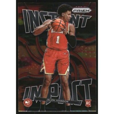2021-22 Panini Prizm Instant Impact #23 Jalen Johnson