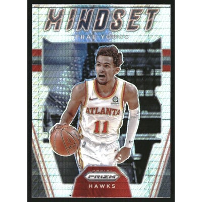 2021-22 Panini Prizm Mindset Prizms Hyper #12 Trae Young
