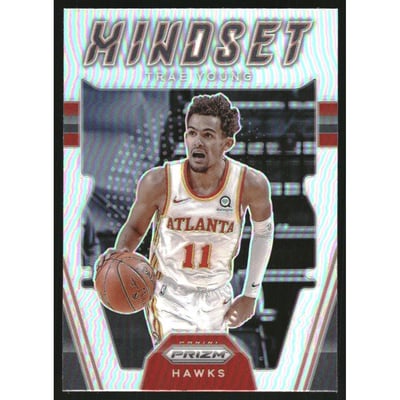 2021-22 Panini Prizm Mindset Prizms Silver #12 Trae Young