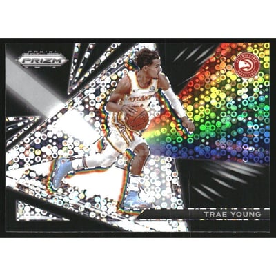 2021-22 Panini Prizm Prizmatic Fast Break #17 Trae Young