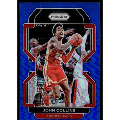 2021-22 Panini Prizm Prizms Blue #49 John Collins