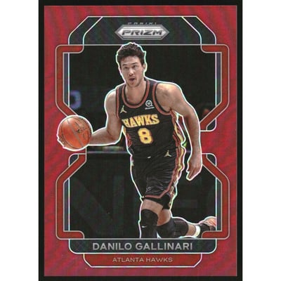 2021-22 Panini Prizm Prizms Red #177 Danilo Gallinari